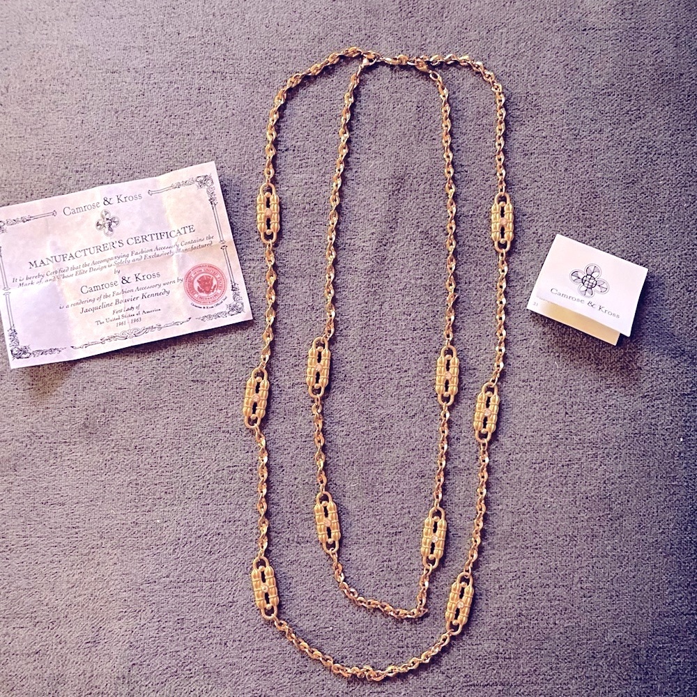 Camrose & Kross necklace with Certificate